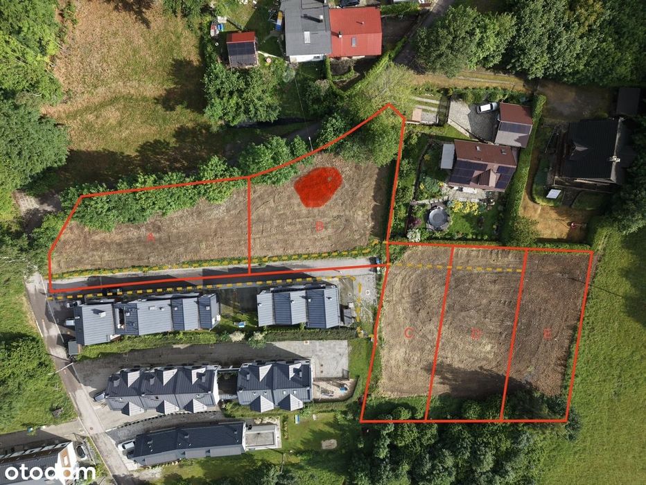Widokowa działka w Szczyrku
