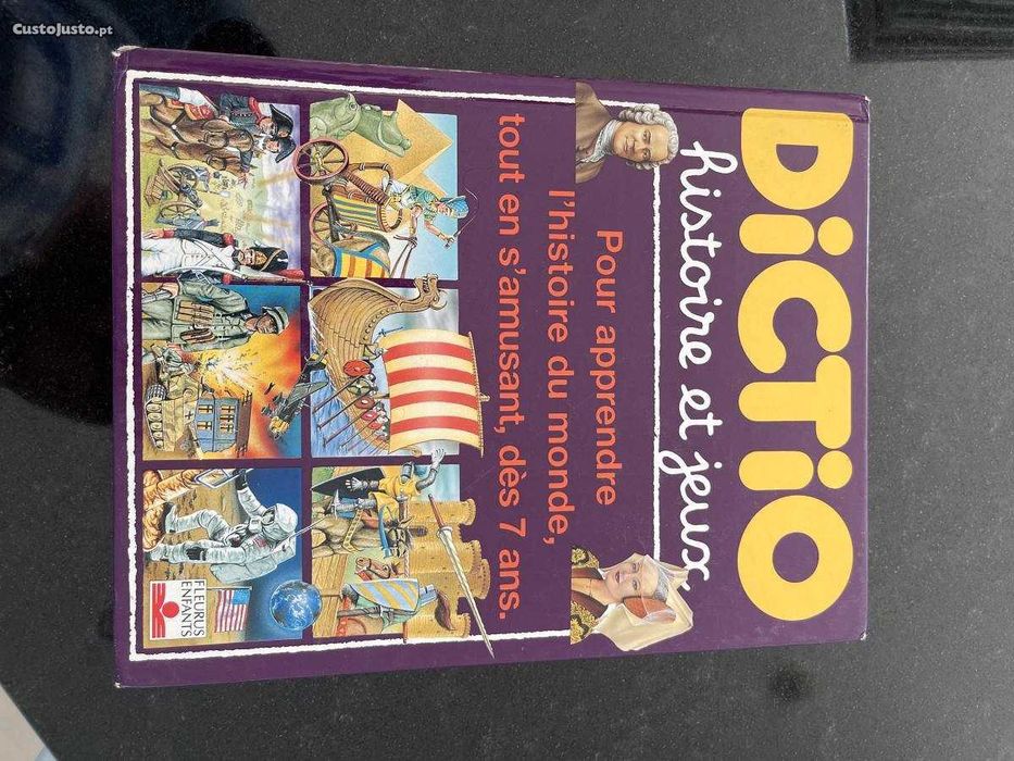 Livro De Dicito De Historia & Jogos Em Francês