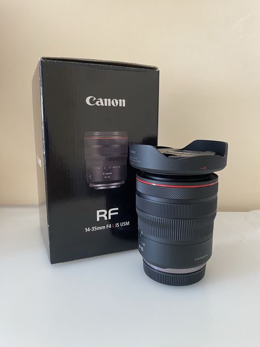 Canon RF 14-35mm f4 L IS USM jak nowy Gwarancja