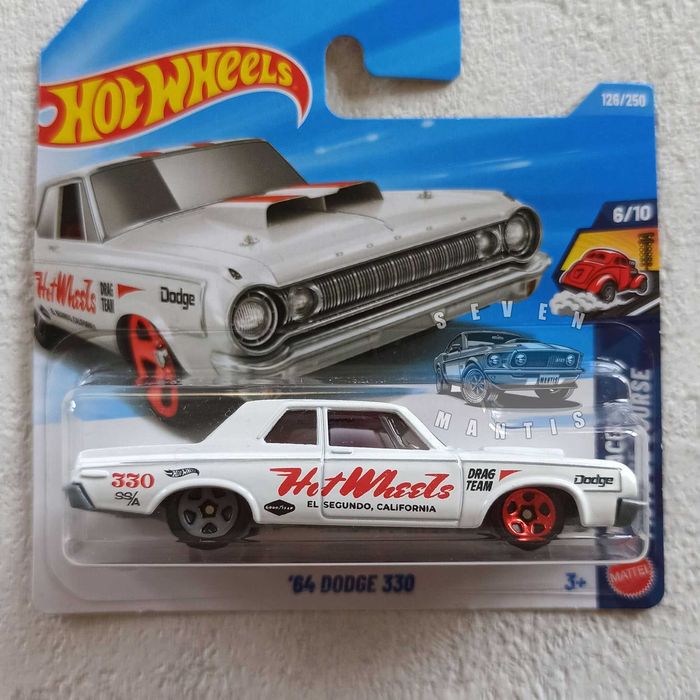 Hot Wheels '64 Dodge 330 1:64 (nowy w blistrze)