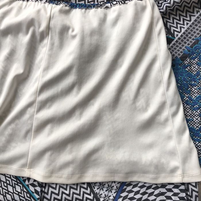 Spódnica z tkaniny typu szyfon, rozm. ok. 40