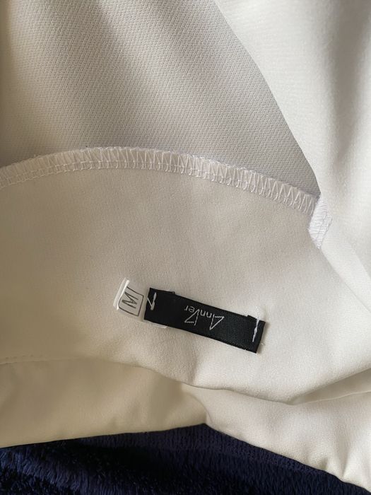 Білий піджак оверсайз