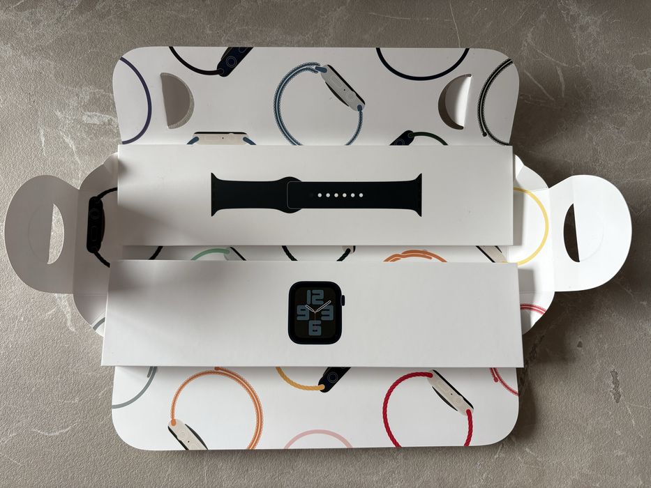 Aplle Watch SE 2 44mm 93% bat.plus dodatki