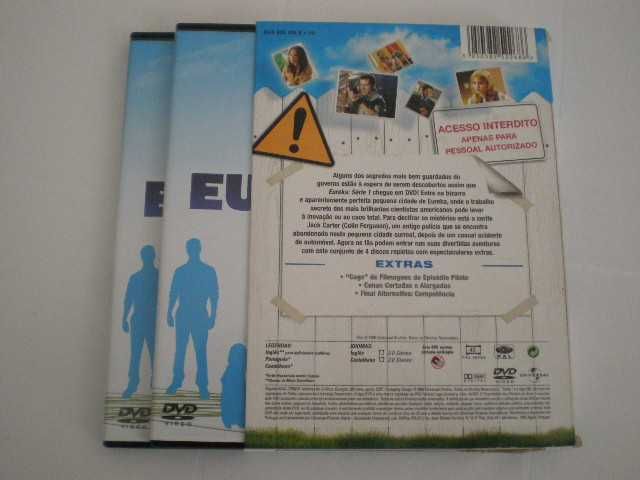 Eureka série 1 - 4 discos - 12 episódios