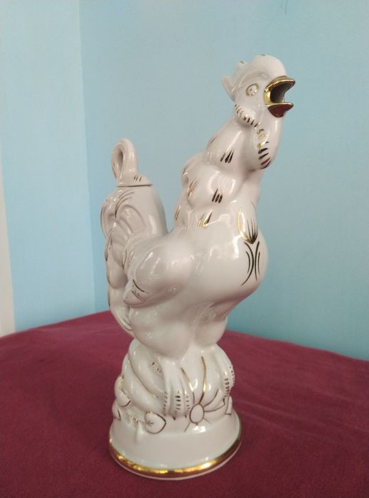 Графин Петух.  Городницкий фарфоровый завод
Фарфор СССР