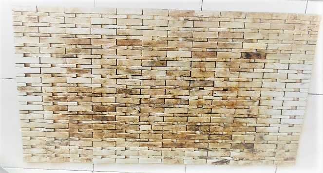 Tapete de banheira , em madeira e articulado