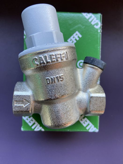 Редуктор зниження тиску мембраний (статика/динаміка) 1/2″ 40°С Caleffi