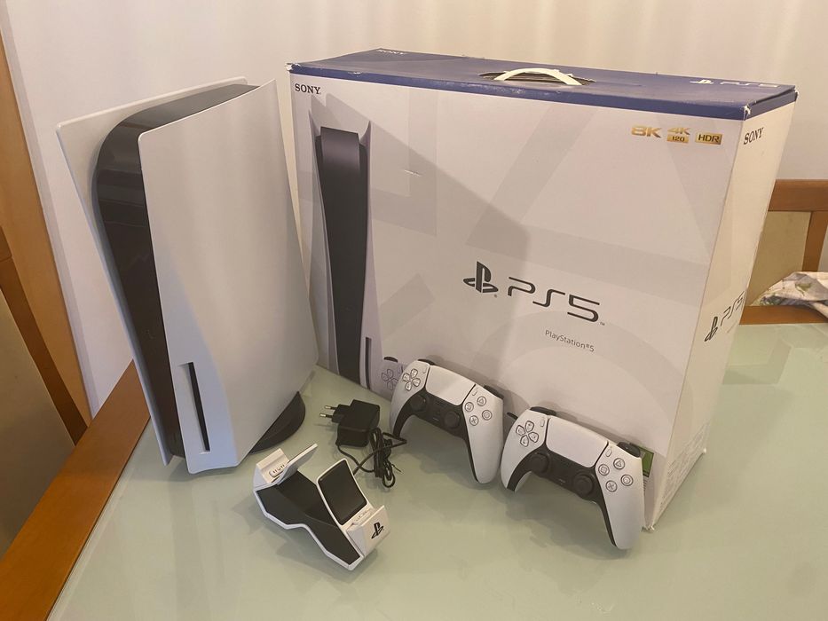 Ps5 Versão digital + físico com 850Gb