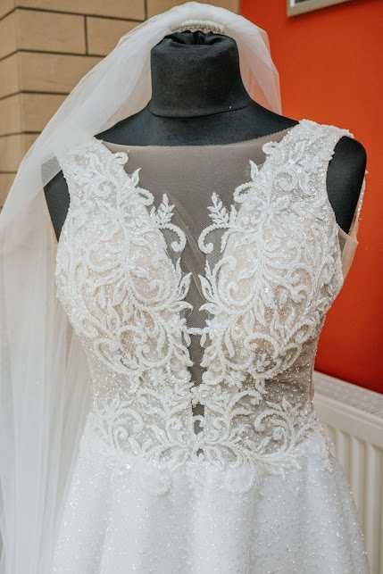 Suknia ślubna XS S 34 36 Margarita