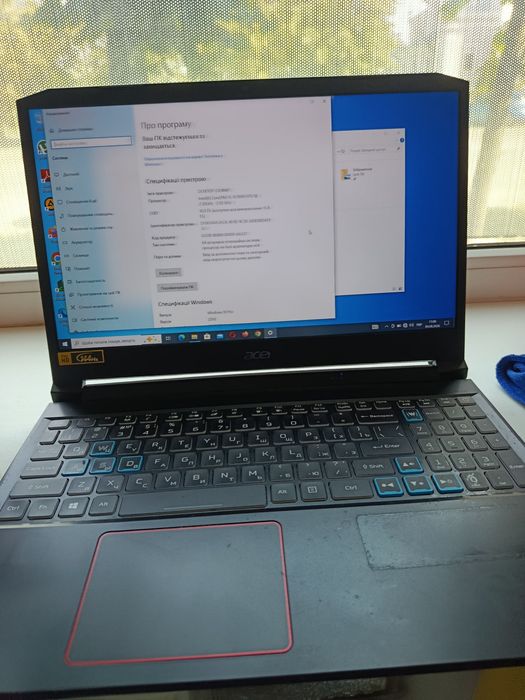 Ноутбук Acer AN515-55-56HV на запчастини. Ціна за батарею
