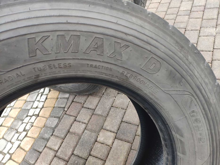 Opona Opony 315/70R22,5 " Napęd GOODYEAR 4szt KMAX D GEN-2 komplet