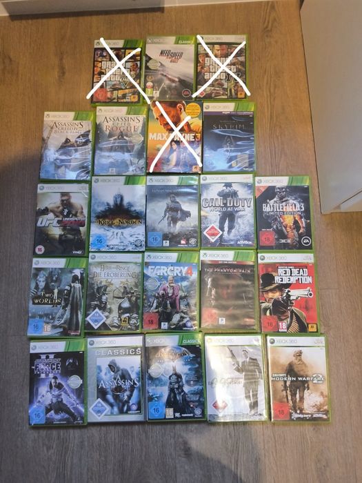 Sprzedam gry na xbox 360 stan bardzo dobry okazjia!! Losowa gra