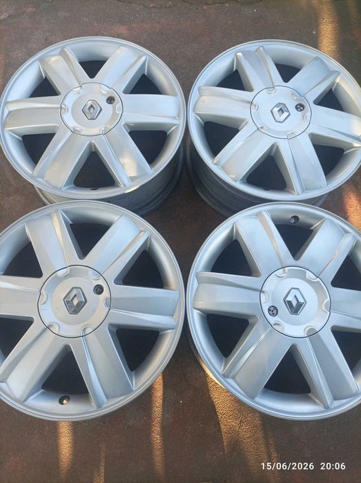 Jantes 16 4x100 Renault Megane Clio Twingo Kangoo Modus Laguna Dacia