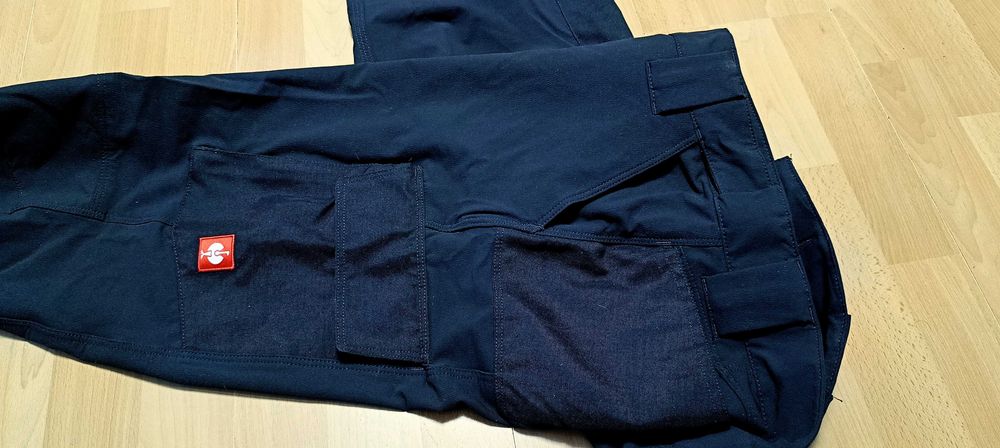 Męskie elastyczne spodnie ENGELBERT STRAUSS DYNASHIELD SOLID r.XL(110) stan idealny