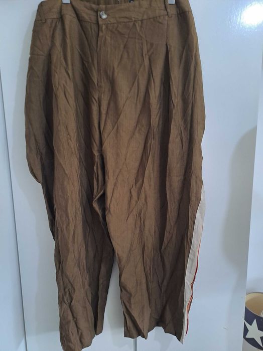 Spodnie brązowe ASOS