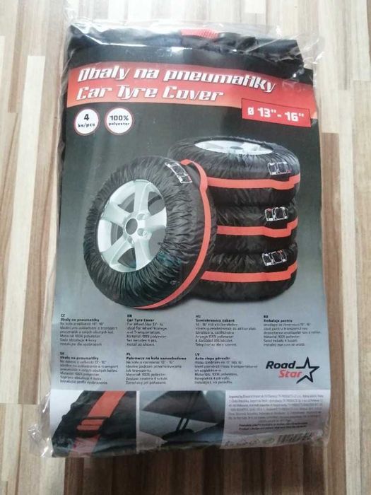 Nowe Pokrowce na  koła opony felgi samochodowe 4 SZT