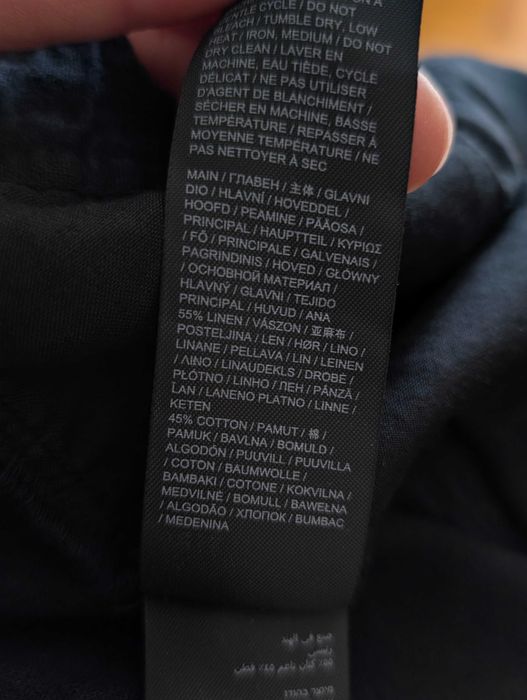 Spodnie lniane męskie, Uniseks