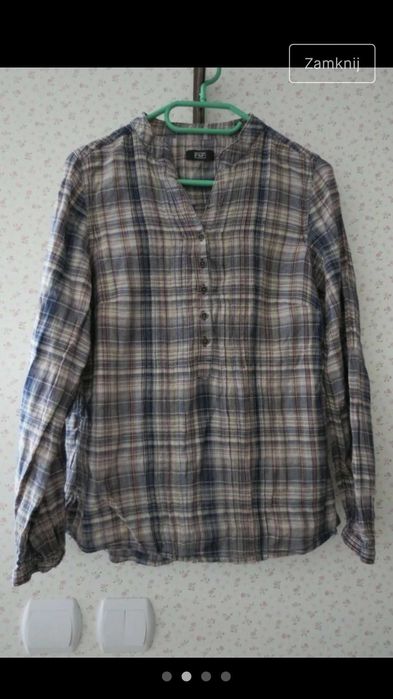 Koszula w kratkę