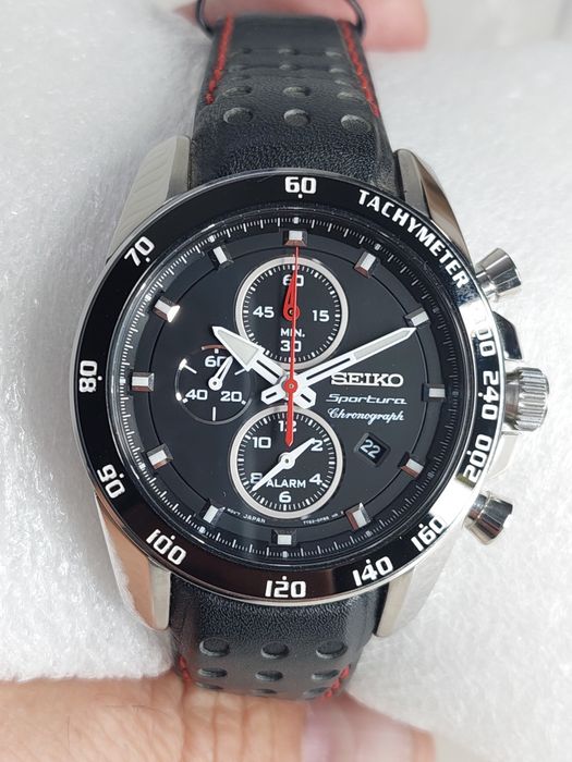 Часы японские SEIKO SPORTURA Chronograf
