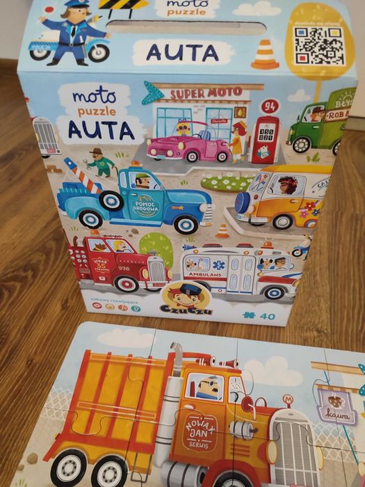 Moto puzzle Auta CzuCzu
