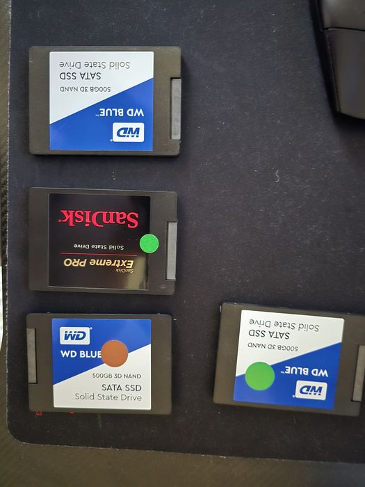 SSD 2.5" Wester Digital 99% життя Samsung  SanDisk  Micron Crucial Del