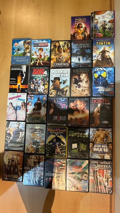 Lotes de DVDs Originais – Vários Géneros | Coleção Completa