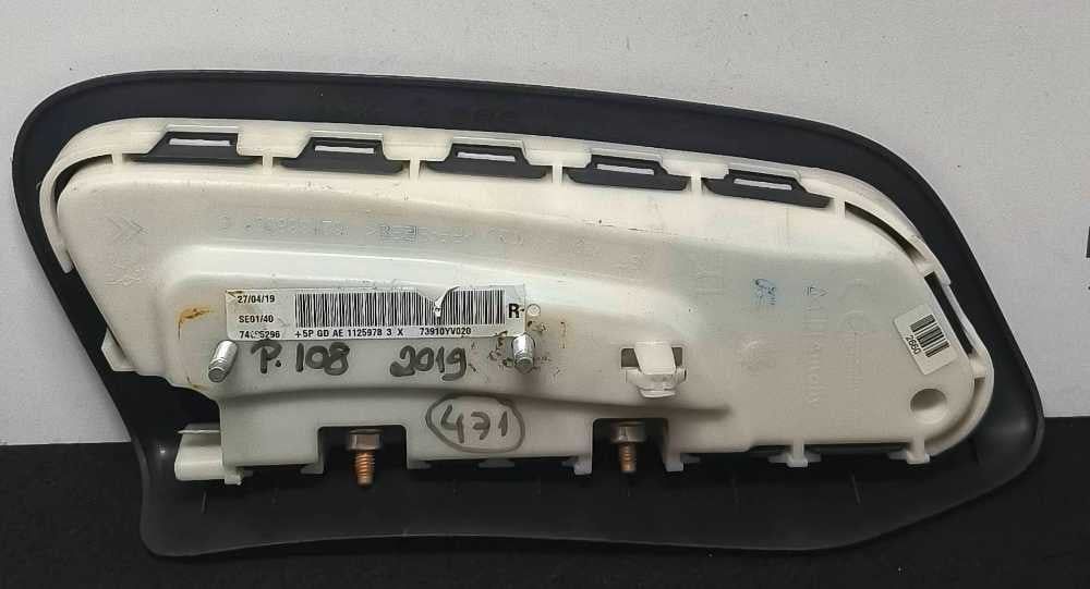 Airbag Banco Direito 73910YV020 - PEUGEOT 108