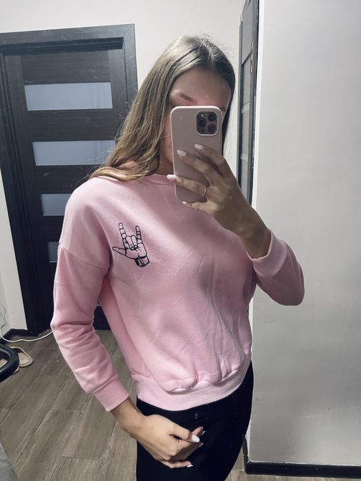 Рожевий світшот