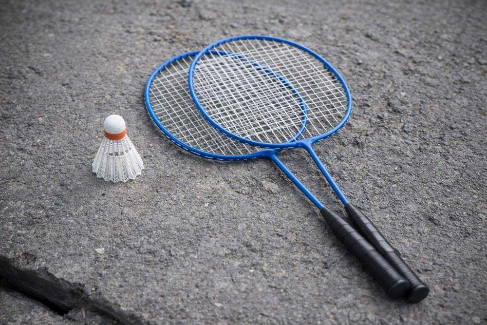 Набор для бадминтона 2 ракетки и воланчик ,ракетки для бадминтона 60см