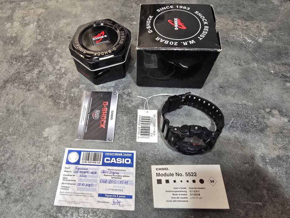МЕГАкрутий G-Shock GA-700BMC-1AER