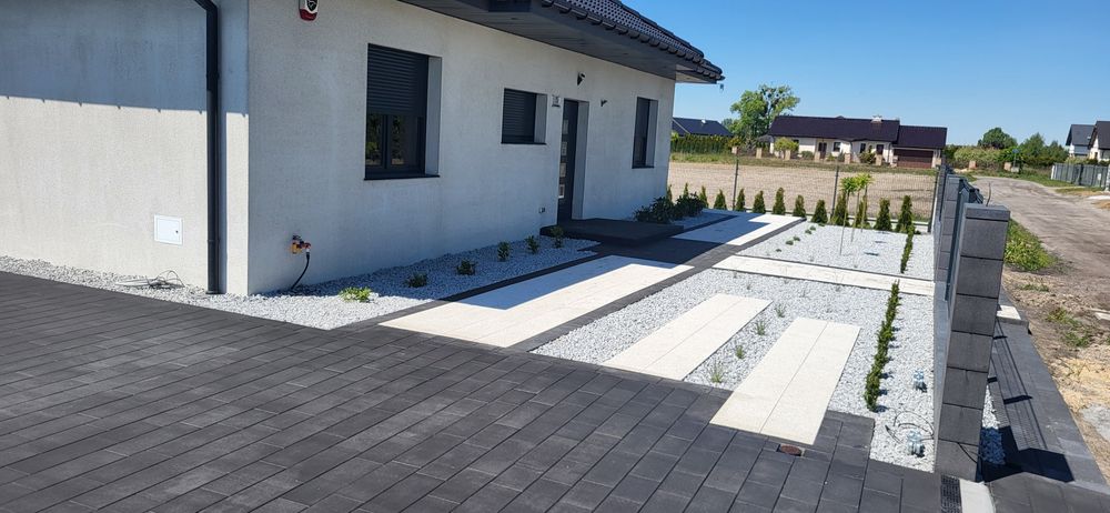 Układanie kostki brukowej