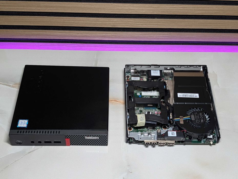 Mini PC Lenovo ThinkCentre M710Q Tiny i5-6400T 8GB 256GB NVMe SSD Klasa A
