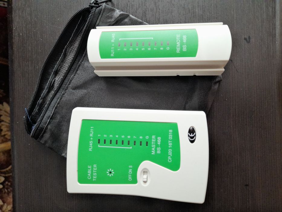 Тестер інтернет кабеля rg 45