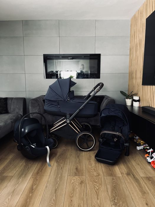 Wózek 3w1 Cybex Priam 3.0 z fotelikiem Cybex Cloud G+