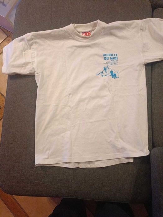 Koszulka biała rozmiar M Alpy