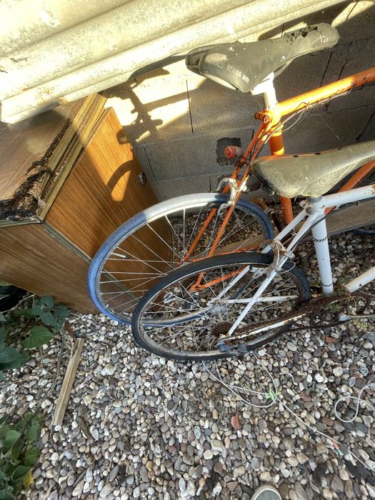 Bicicletas de corrida antigas roda 24 outra 28