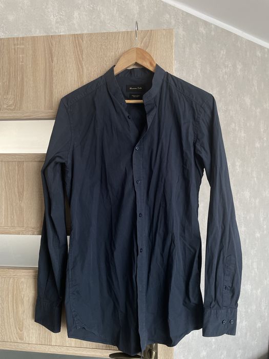 Granatowa koszula Massimo Dutti