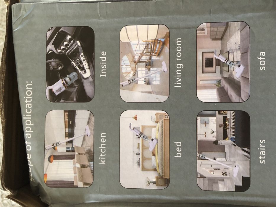 Aspirador vertical sem fio novo