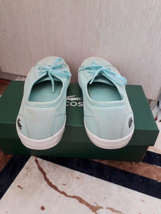 Кеди, мокасины Lacoste размер 37