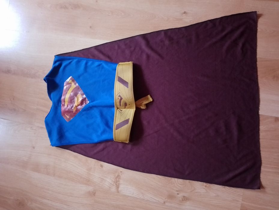 Superman strój z peleryną dla dziecka