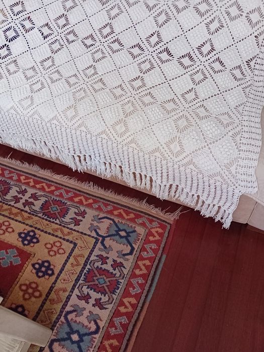 Colcha em croché  manual