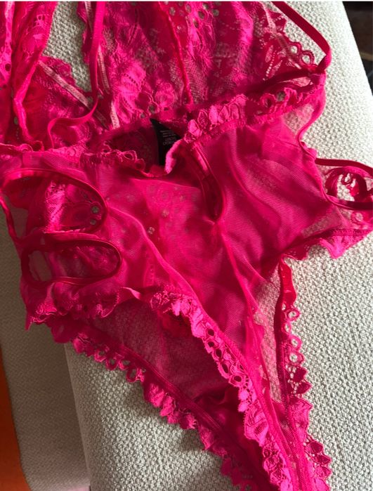 Кружевной боди Victoria secret