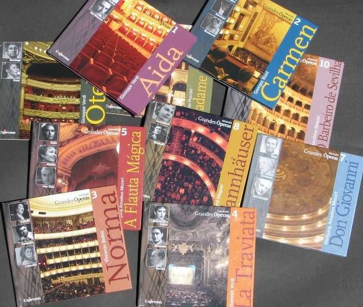 Coleção "Grandes Óperas" (10 CD)