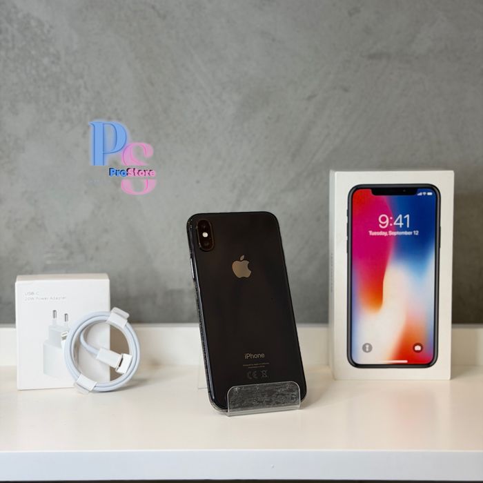 Apple iPhone X 64GB Space Gray | Bateria 80% | Gwarancja/Faktura
