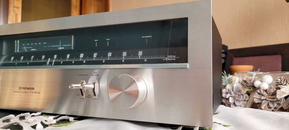 Pioneer tx 608 tuner srebrny stan bdb