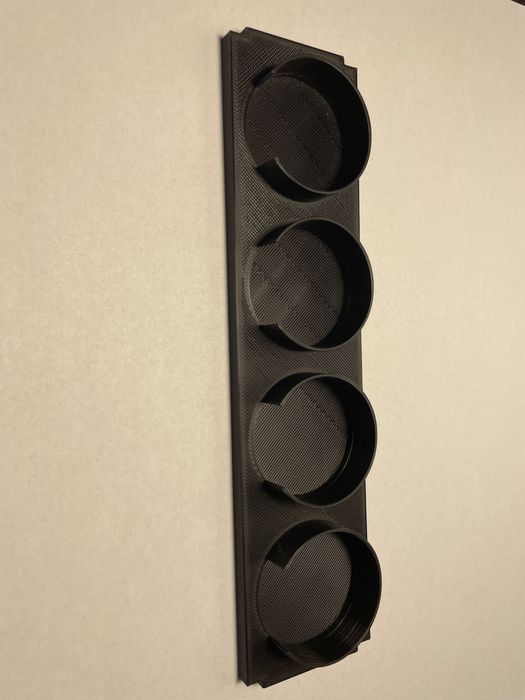 Modułowy stojak na farby modelarskie na biurko. DRUK 3D