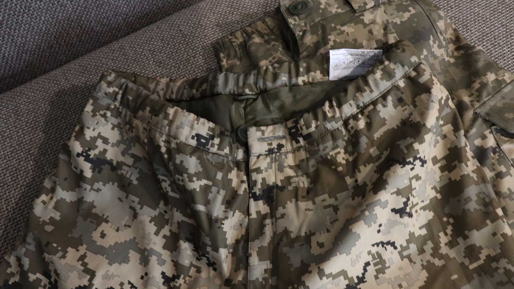 Військові зимові штани (вітровологозахисні + утеплювач)