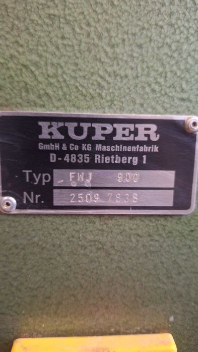 KUPER zszywarka spajarka do forniru