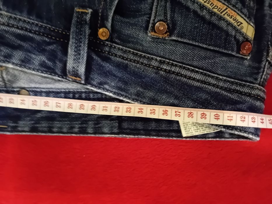 #DIESEL spodnie jeansowe dżinsowe niebieskie L