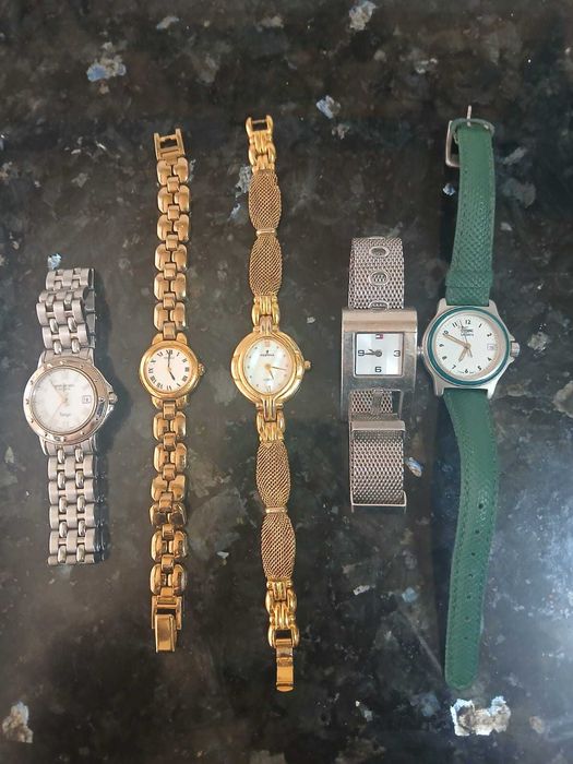 5 Relógios de senhora (+Oferta) | Seiko | Raymond Weil | Lacoste |